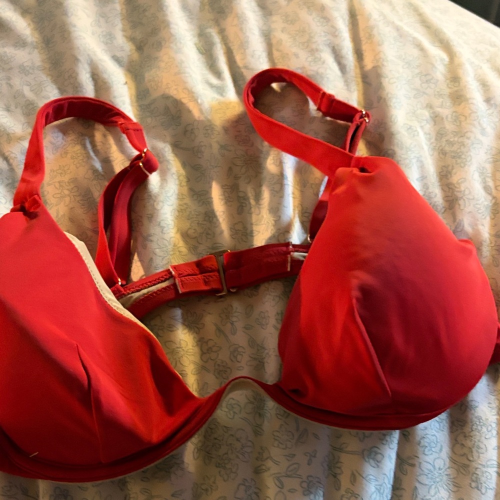 Shade & Shore Red Bikini Top